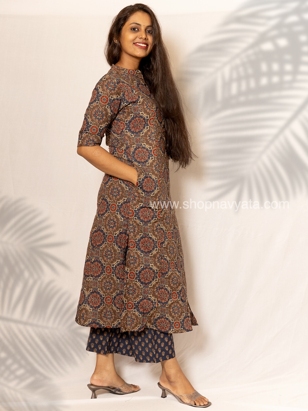 Zuba's Pattern Co-ord Set - Navyata